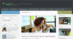 Desktop Screenshot of blog.bazile.fr
